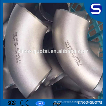 A403 wp304/304l/316l LR Seamless Stainless Steel Elbow for industrial